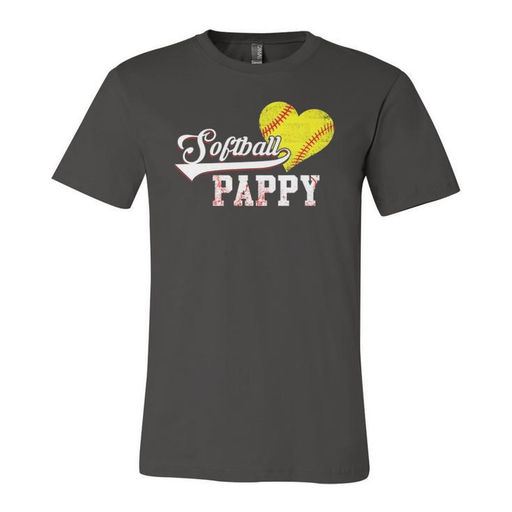 Family Softball Player Softball Pappy Jersey T-Shirt