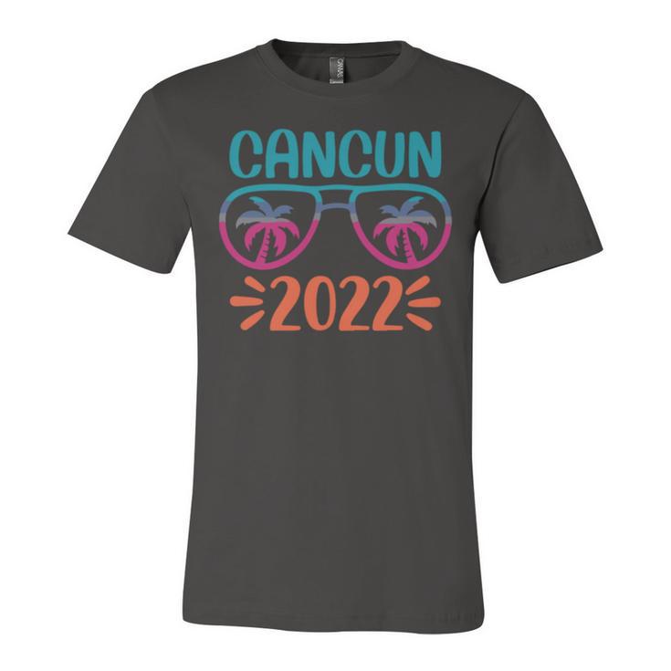 Family Vacation 2022 Cancun Unisex Jersey Short Sleeve Crewneck Tshirt