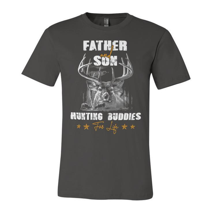 Father Grandpa And Son Hunting Buddies For Life S Day209 Family Dad Unisex Jersey Short Sleeve Crewneck Tshirt