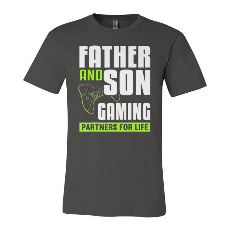 Father And Son Gaming Partners For Life Video Game Matching Jersey T-Shirt