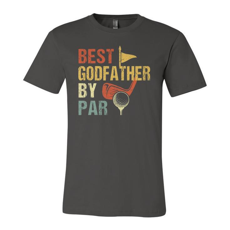 Fathers Day Best Godfather By Par Golf Jersey T-Shirt