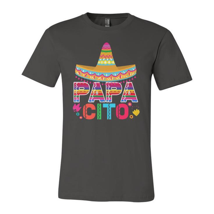 Fathers Day Papacito Dad Jersey T-Shirt