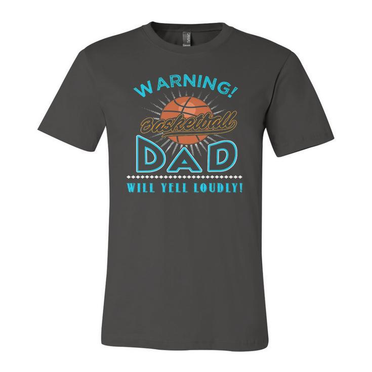 Fathers Day Sport Basketball Dad Jersey T-Shirt