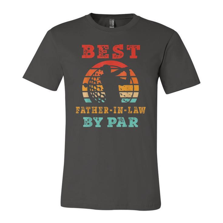 For Fathers Day Tee Best Father-In-Law By Par Golfing Jersey T-Shirt