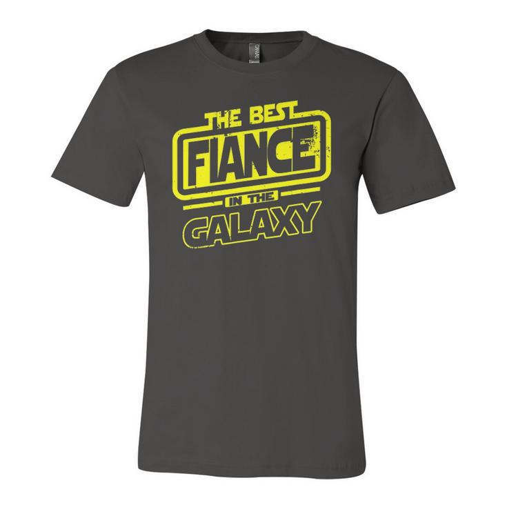 Fiance The Best In The Galaxy Jersey T-Shirt