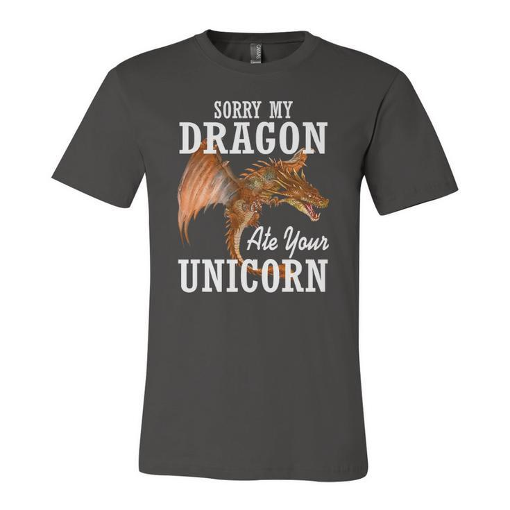 Fire Dragon Asian Animal Dragon Jersey T-Shirt