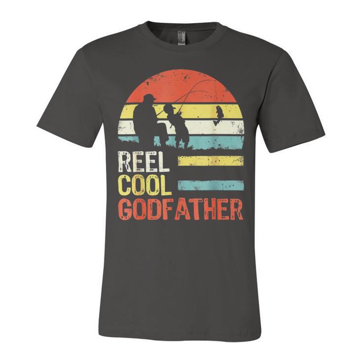 Fishing Reel Cool Godfather V3 Unisex Jersey Short Sleeve Crewneck Tshirt