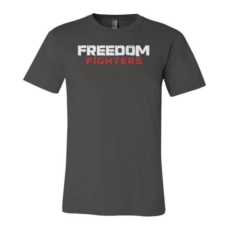 Freedom Fighter Resistance Movement 4Th Of July Independence Jersey T-Shirt