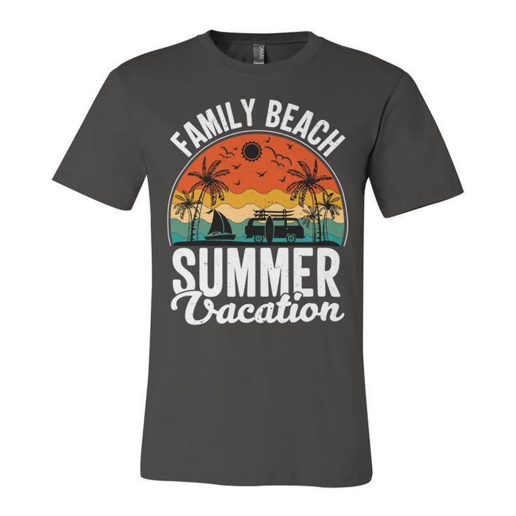 Funny  Enjoy The Summer Family Beach Summer Vacation  Unisex Jersey Short Sleeve Crewneck Tshirt