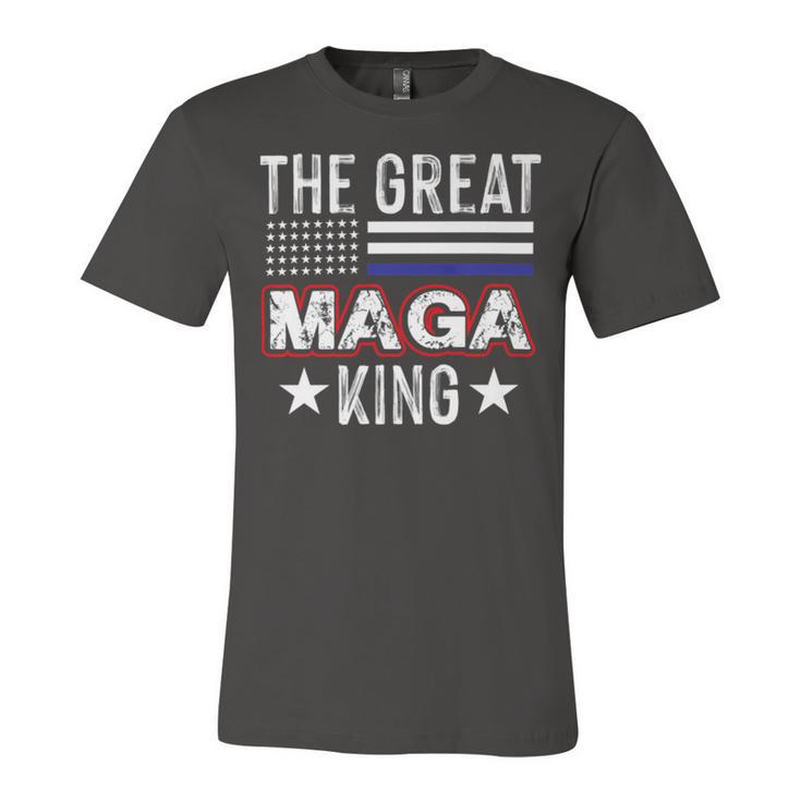 Funny The Great Maga King Trump 2022 Amp 2024 Unisex Jersey Short Sleeve Crewneck Tshirt