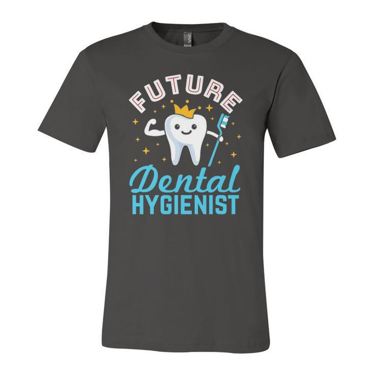 Future Dental Hygienist Hygiene Student Rdh Tooth Toothbrush Jersey T-Shirt