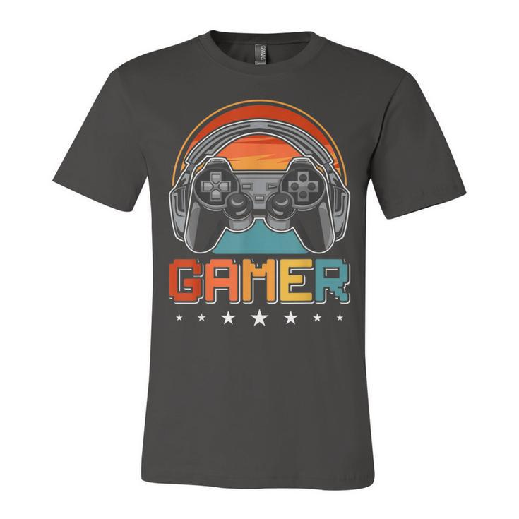 Gamer Video Gamer Gaming  V2 Unisex Jersey Short Sleeve Crewneck Tshirt