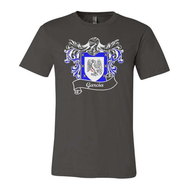 Garcia Coat Of Arms Surname Last Name Crest Jersey T-Shirt