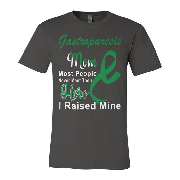 Gastroparesis Warrior  Skull Women Vintage  Green Ribbon  Gastroparesis  Gastroparesis Awareness V2 Unisex Jersey Short Sleeve Crewneck Tshirt