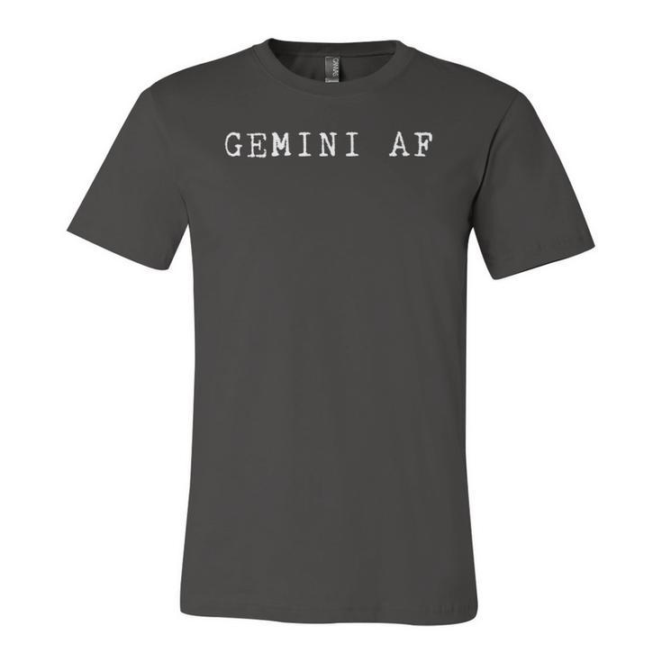 Gemini Af May & June Birthday Jersey T-Shirt