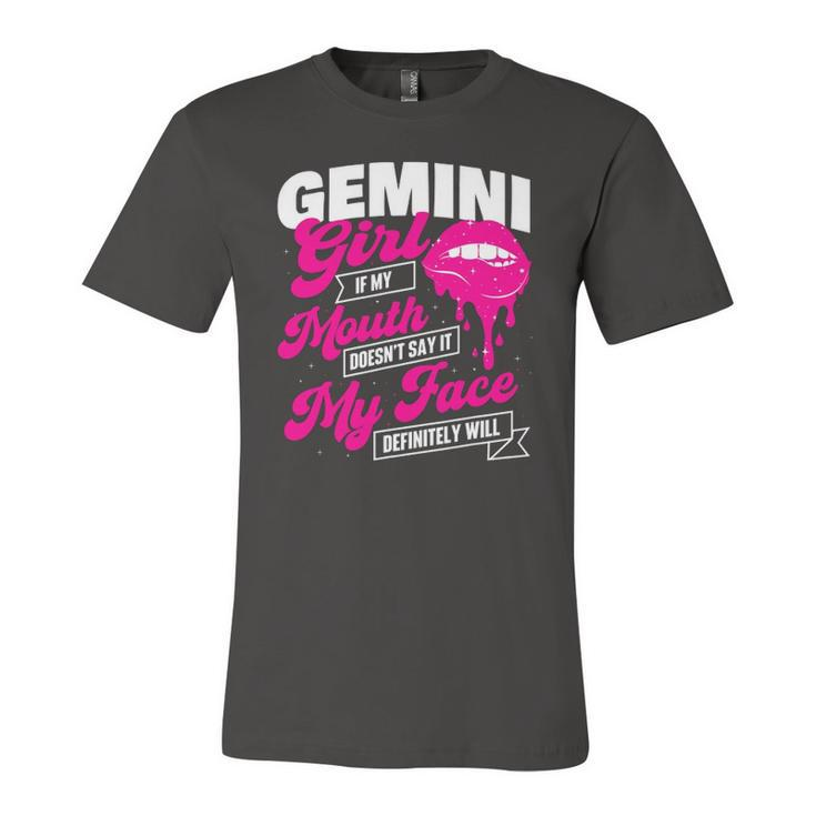 Gemini Girl Zodiac Sign Astrology Symbol Horoscope Reader Jersey T-Shirt
