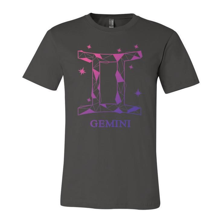Gemini Zodiac Sign Jersey T-Shirt