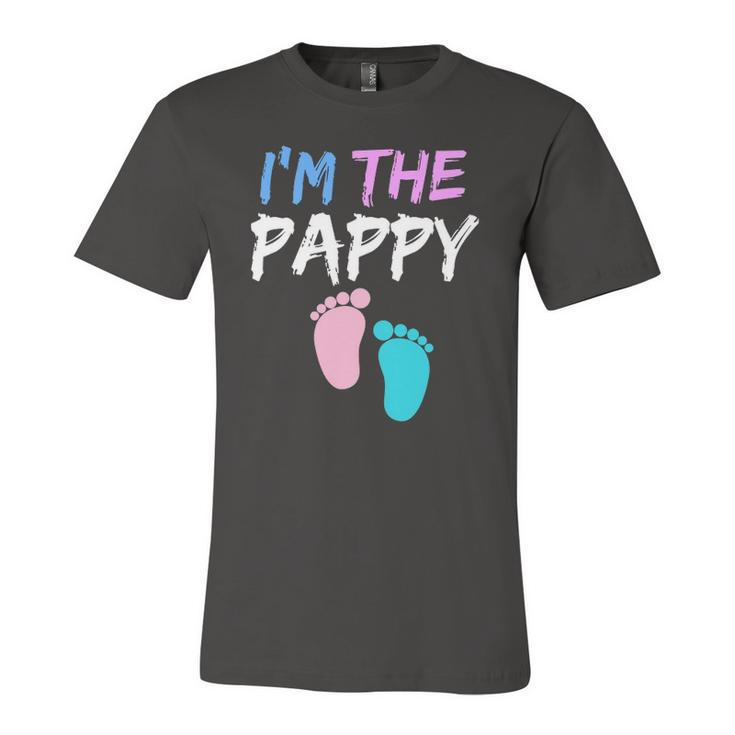 Gender Reveal Clothing For Dad Im The Pappy Jersey T-Shirt