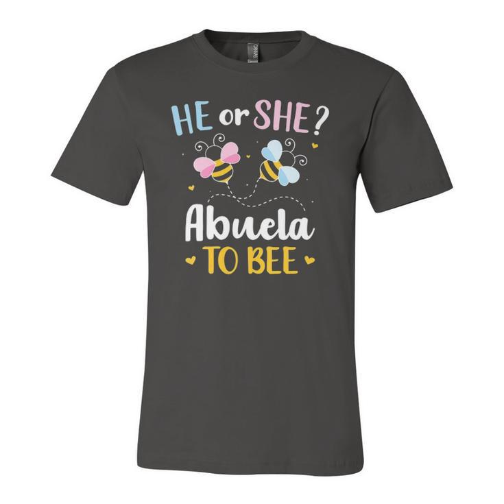 Gender Reveal He Or She Abuela Matching Baby Party Jersey T-Shirt