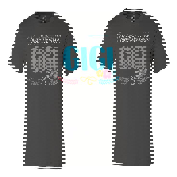 Gigi Grandma Gift   Blessed To Be Called Gigi Unisex Jersey Short Sleeve Crewneck Tshirt