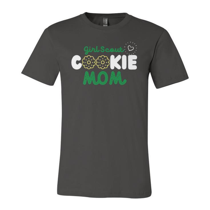 Girl Scout Cute Cookie Mom Jersey T-Shirt