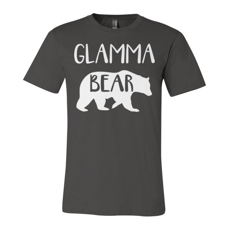 Glamma Grandma Gift   Glamma Bear Unisex Jersey Short Sleeve Crewneck Tshirt