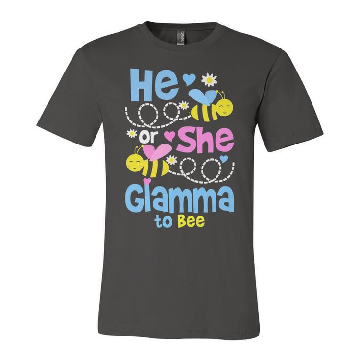 Glamma Grandma Gift   He Or She Glamma To Bee Unisex Jersey Short Sleeve Crewneck Tshirt