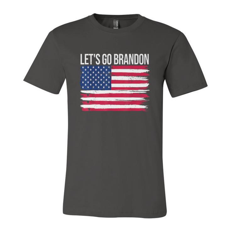 Lets Go Brandon American Flag Vintage Anti Bien Club Jersey T-Shirt