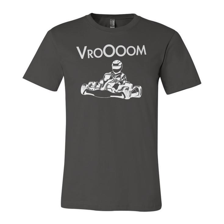 Go Kart Vroooom Go Kart Racing Driver Jersey T-Shirt