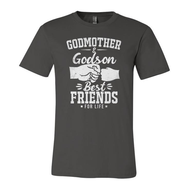 Godmother And Godson Best Friends Godmother And Godson Jersey T-Shirt