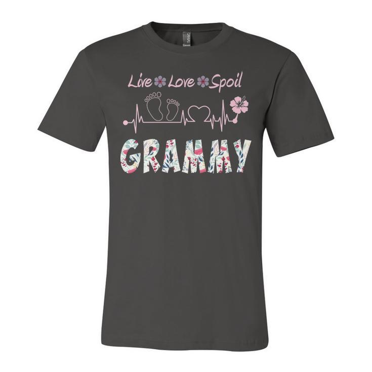Grammy Grandma Gift   Grammy Live Love Spoil Unisex Jersey Short Sleeve Crewneck Tshirt