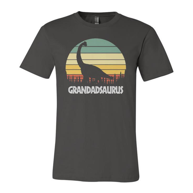 Grandadsaurus Grandad Saurus Grandad Dinosaur Jersey T-Shirt