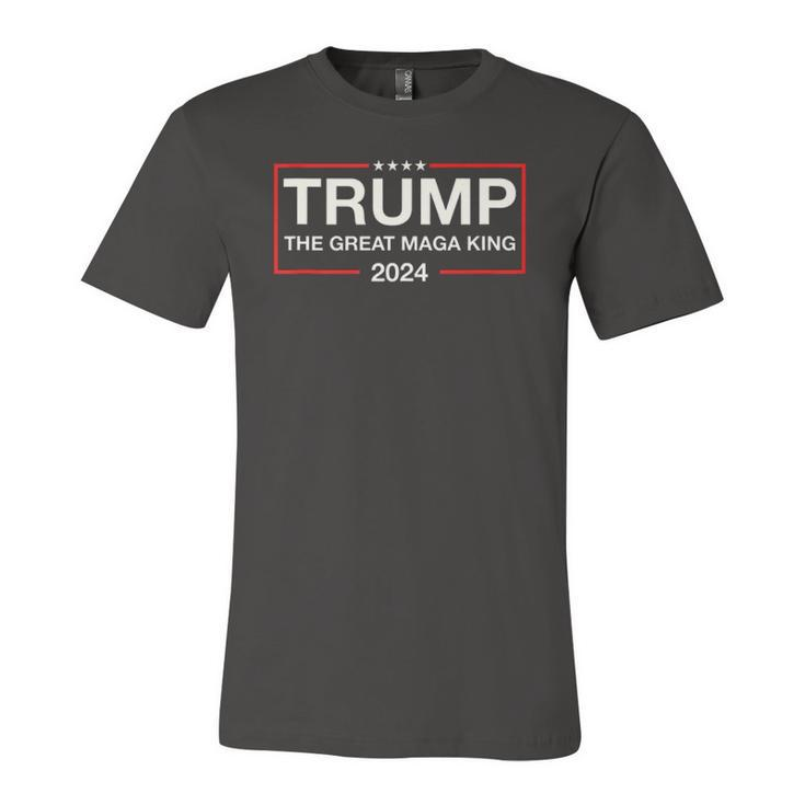 The Great Maga King Trump Maga King Jersey T-Shirt