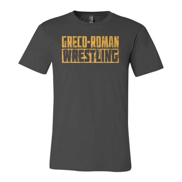 Greco Roman Wrestling Training Wrestler Outfit Jersey T-Shirt