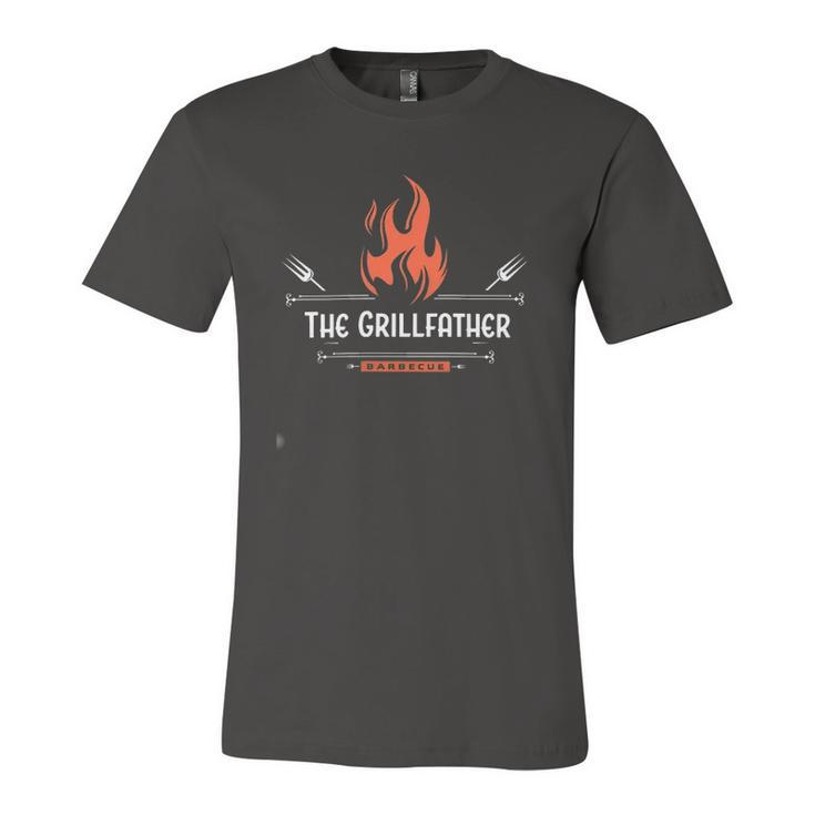 The Grill Father Bbq Fathers Day Jersey T-Shirt