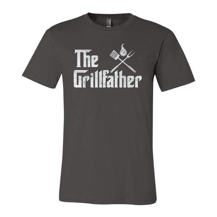 The Grillfather Dad Bbq Jersey T-Shirt
