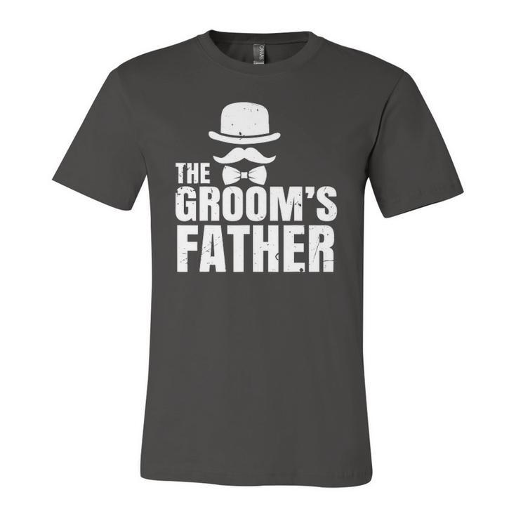 The Grooms Father Wedding Costume Father Of The Groom Jersey T-Shirt