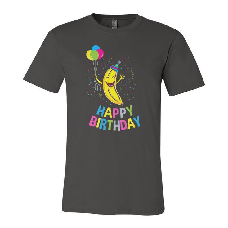 Happy Birthday Banana Birthday Jersey T-Shirt