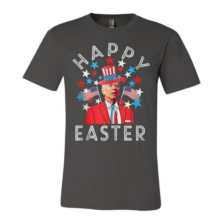 Happy Easter Joe Biden 4Th Of July Memorial Independence Day  V2 Unisex Jersey Short Sleeve Crewneck Tshirt