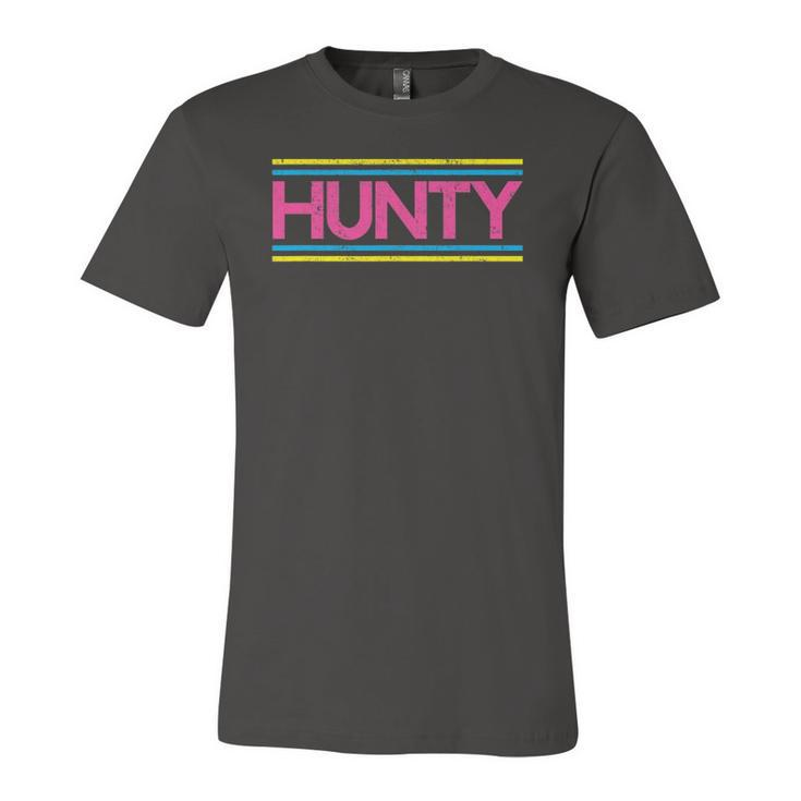 Hunty Drag Queen Vintage Retro Jersey T-Shirt