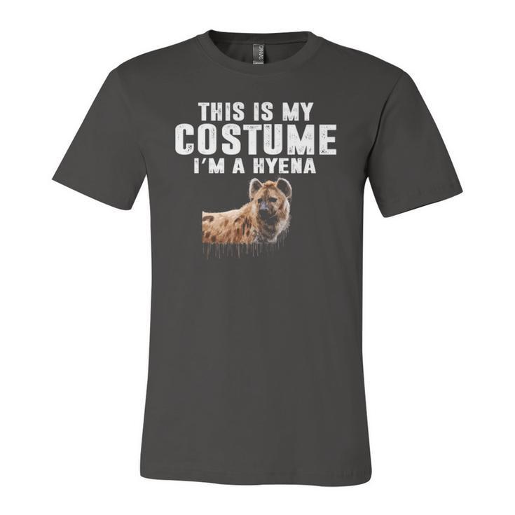 This Is My Hyena Costume Animal Graphic Halloween Jersey T-Shirt