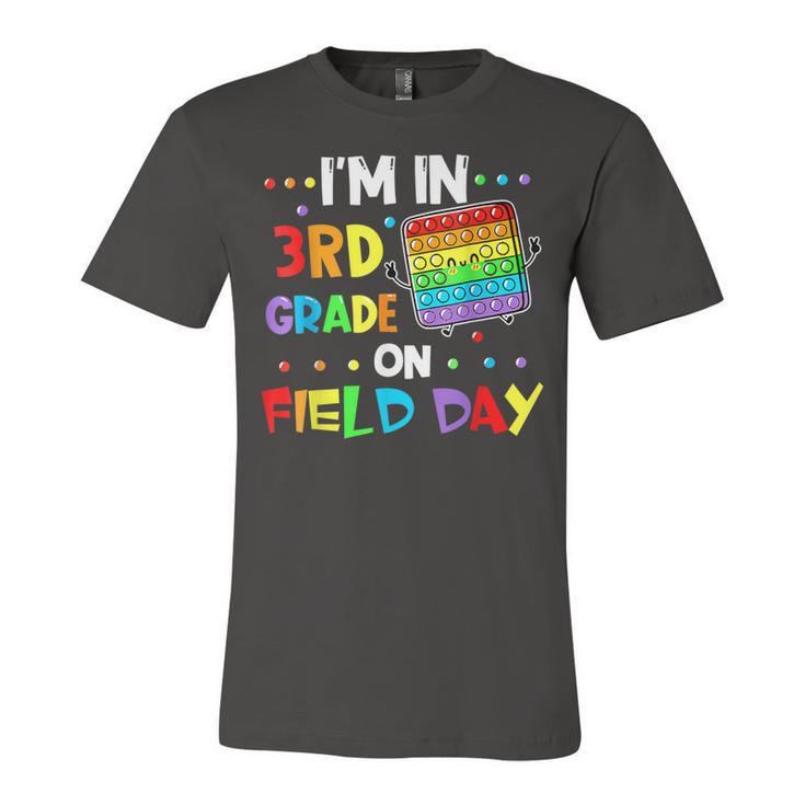 Im In 3Rd Grade On Field Day 2022 Pop It Kids Boys Girls  Unisex Jersey Short Sleeve Crewneck Tshirt