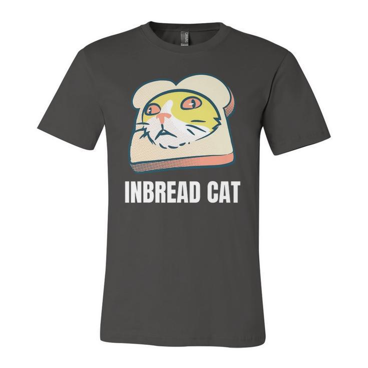 Inbread Toasted Cat Meme Toast Bread Kitten Jersey T-Shirt