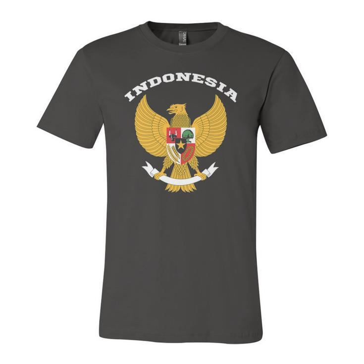Indonesia Coat Of Arms Tee Flag Souvenir Jakarta Jersey T-Shirt