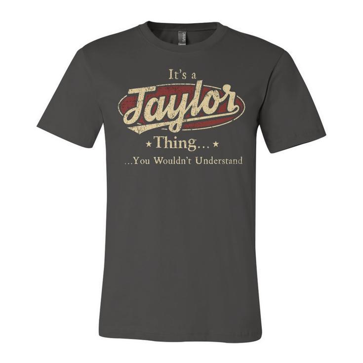 Its A Taylor Thing Mug Personalized Name Gifts T Shirt Name Print T Shirts Shirts With Name Taylor Copy Unisex Jersey Short Sleeve Crewneck Tshirt