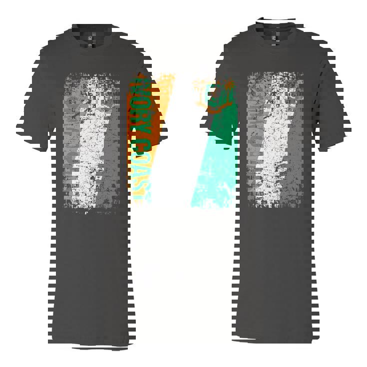 Ivory Coast Flag Vintage Distressed Ivory Coast Jersey T-Shirt