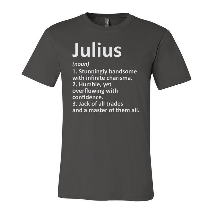 Julius Definition Personalized Name Birthday Idea Jersey T-Shirt