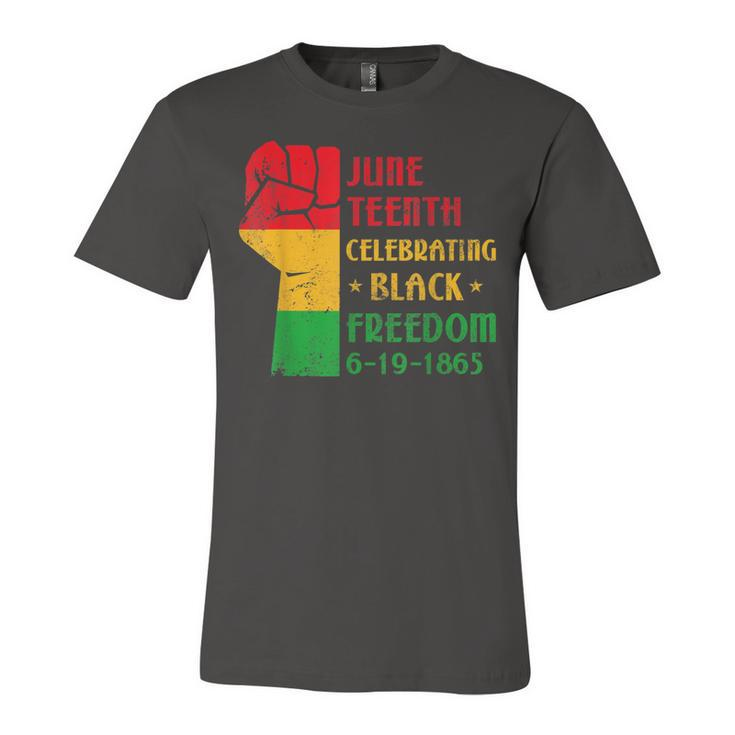 Junenth Celebrate Black Freedom 1865 June 19Th  Jersey T-Shirt