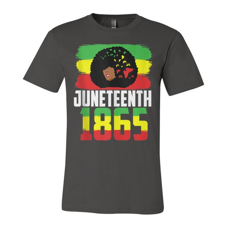 Juneteenth Is My Independence Day Black Women Black Pride   Unisex Jersey Short Sleeve Crewneck Tshirt
