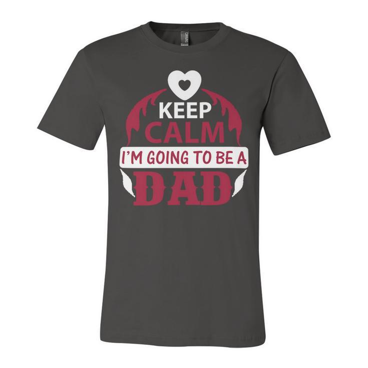 Keep Clam Papa T-Shirt Fathers Day Gift Unisex Jersey Short Sleeve Crewneck Tshirt